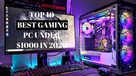 Top 10 Best Gaming Pc Under 1000 In 2020 Youtube