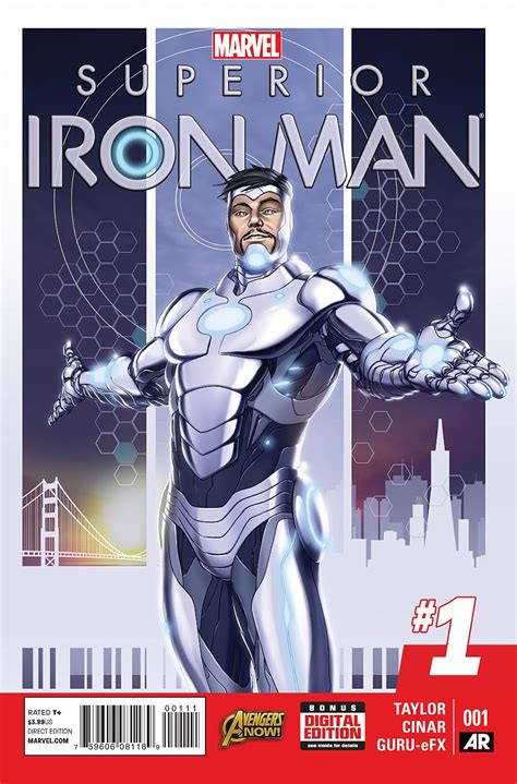 Preview Superior Iron Man 1 Cover Comic Book Resources Iron Man
