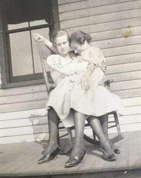 C1915 Vtg Original Photo Two Affectionate Young Ladies Curious Lesbian Interest Antique Price