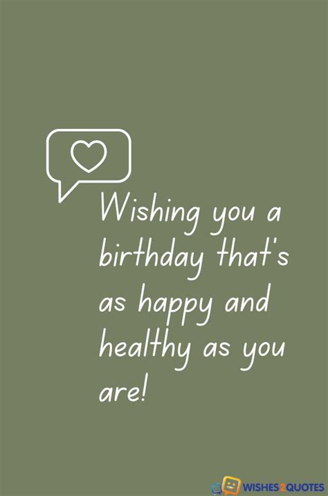 Birthday Wishes For Healthy Life Wishes2quotes
