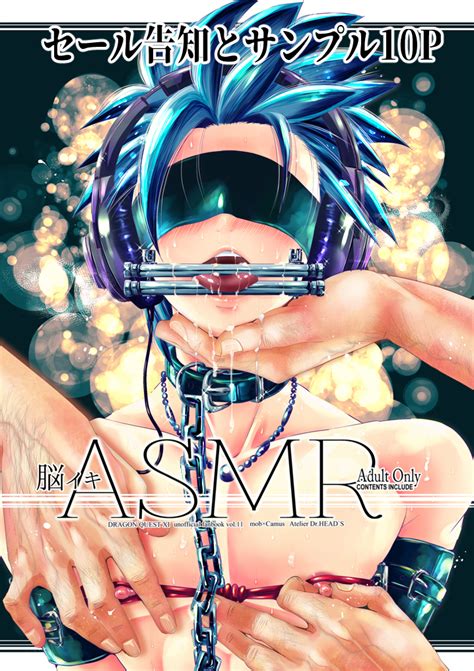 Rule 34 Arm Cuffs Asmr Blindfold Blush Bondage Camus Dq11 Chains Collar Colored Doujinshi