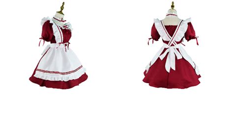 Plus Size Black Cute Lolita Maid Costumes Girls Women Sweet Lovely Maid