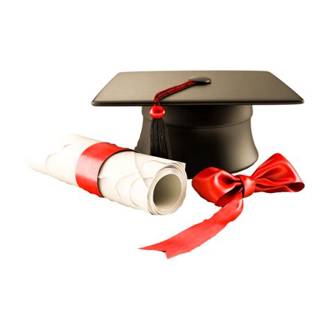 Graduation Cap And Diploma Generative Ai 26752574 Png