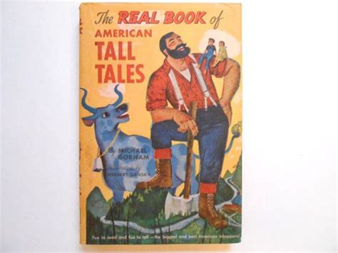 The Real Book Of American Tall Tales A Vintage Childrens Etsy