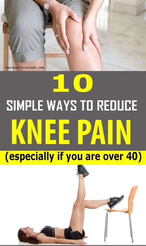 How To Get Rid Of Knee Pain 10 Simple Ways Healthy Lifestyle