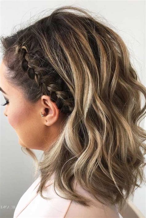 2021 Popular Cute Hairstyles For Short Hair For Homecoming