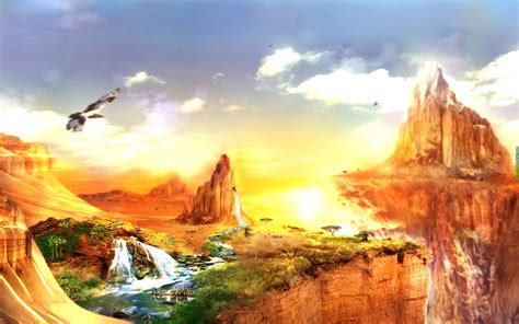 Checkout high quality landscape wallpapers for android, pc & mac, laptop, smartphones, desktop and tablets with different resolutions. Fantasy Landscape Wallpapers - Wallpaper Cave