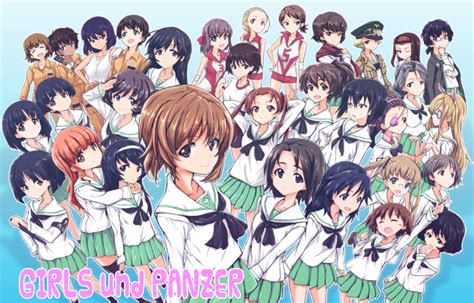 Nanai Akiyama Yukari Caesar Girls Und Panzer Erwin Girls Und Panzer Gotou Moyoko