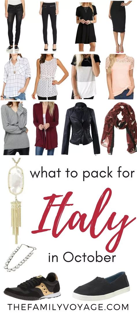 Fall Capsule Wardrobe For Travel What To Pack For Italy In October