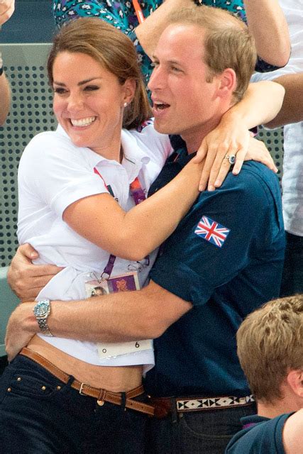 Kate Middleton And Prince William Have Rare Pda At The 2012 Olympics