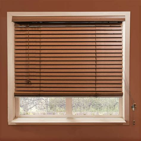 Chicology Corded Faux Wood Blinds
