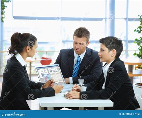 Business Meeting Stock Photo Image Of Color Casual 11494550
