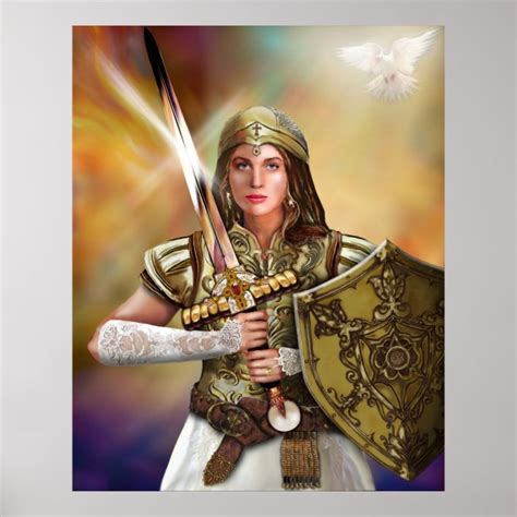Warrior Bride Of Christ Poster