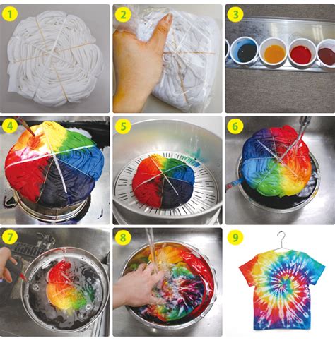 How To Do Spiral Tie Dye Patterns With Tulip One Step Tie Dye These