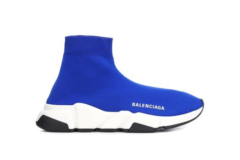 Balenciaga Speed Trailers In Electric Blue Hypebae