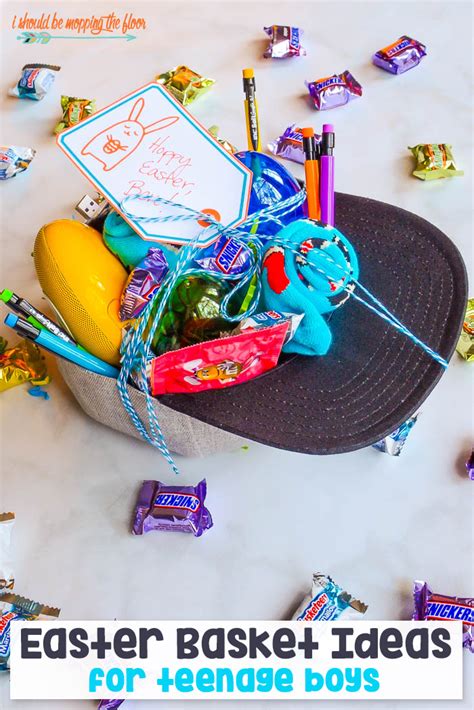 Easter Basket Ideas For Teen Boys I Should Be Mopping The Floor