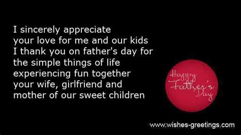 Fathers day 2020 coming closer and everyone looking for good messages to wish your father or husband. Father's Day Quotes From Wife | ecards for husband from ...