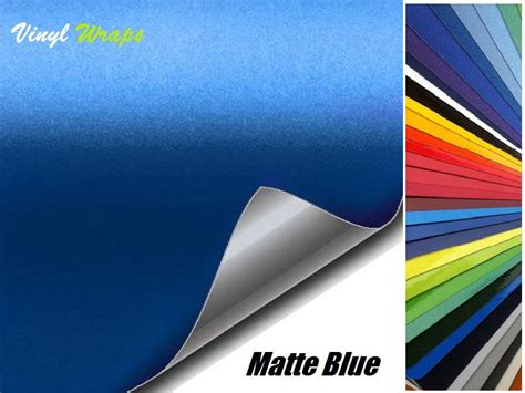 Matte Blue Vinyl Wrap Vinylwraps