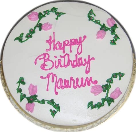 Happy Birthday Maureen