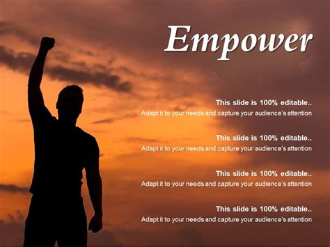 Empower Powerpoint Shapes Powerpoint Slide Deck Template