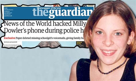 Guardian Accused Of Sexing Up Milly Hacking Story The False Allegation That Led To 200