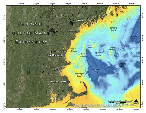 Wgom Bathymetry And Backscatter The Center For Coastal