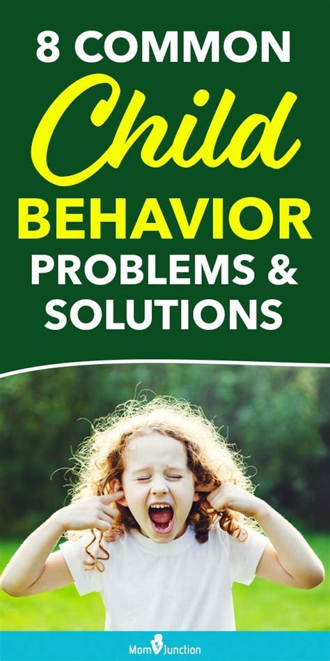 8 Types Of Child Behavioral Problems And Solutions In 2020 Child