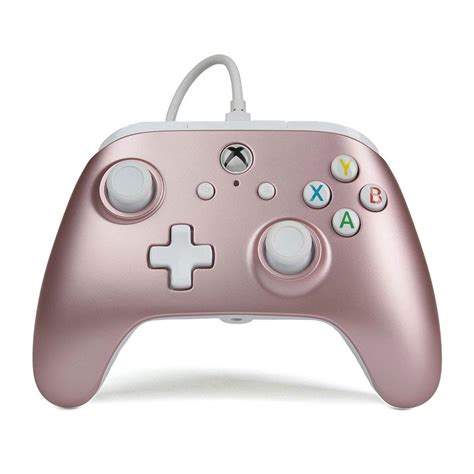 Powera Enhanced Wired Controller For Xbox One Rose Gold