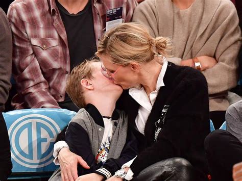Cate Blanchett Plays Mum With Sons At Basketball Game In Nyc