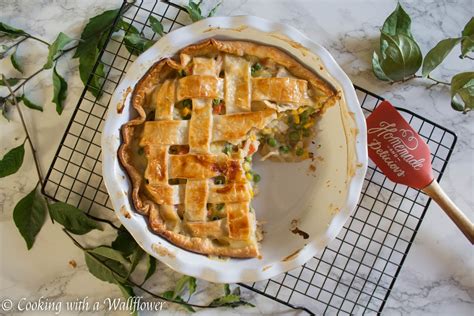 Leftover Turkey Pot Pie Cooking With A Wallflower