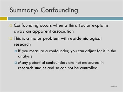 Ppt Causal Reasoning Confounding Introduction Powerpoint