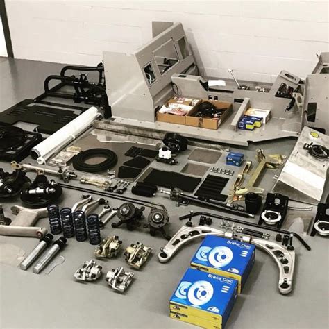 Aluminum Chassis Kit For Running An Audi V8 In A Vw Beetle