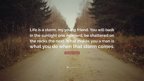 Best 106 quotes in «fragile quotes» category. Alexandre Dumas Quote: "Life is a storm, my young friend ...