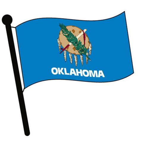 State Of Oklahoma Clip Art Library