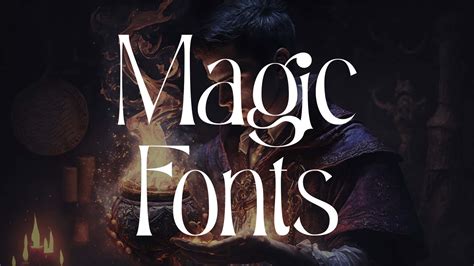 21 Spellbinding Magic Fonts For The Perfect Mystical Feel Hipfonts