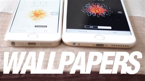 Iphone Se Exclusive Wallpapers Download Youtube
