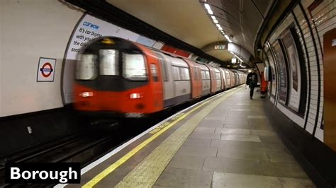 Borough Northern Line London Underground 1995 Tube Stock Youtube