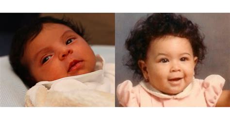 Beyonce Knowles Looks Just Like Blue Ivy As A Baby Popsugar Celebrity