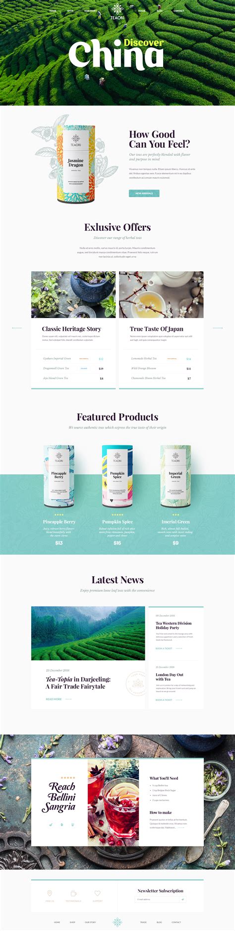 Web Design Layout Collection By Creative Mints