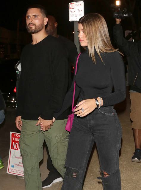 Scott Disick And Sofia Richie Hold Hands During Date Night