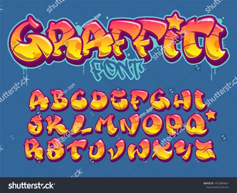 Grafitti Alphabet Typography Fonts Alphabet Graffiti Lettering