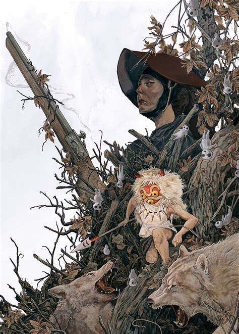 Submitted 8 years ago by deleted. The Geeky Nerfherder: Movie Poster Art: Princess Mononoke ...