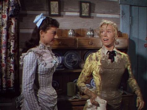 Allyn Ann Mclerie As Katie And Doris Day As Calam In Calamity Jane