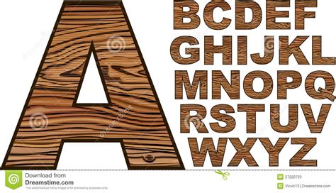 14 Wood Grain Font Images Free Vector Wooden Alphabet Letters Wood
