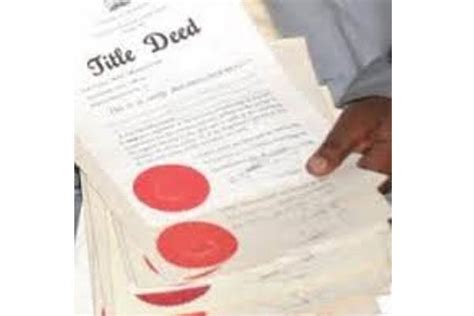 ‘colonialist System Of Title Deeds Can Also Protect Black