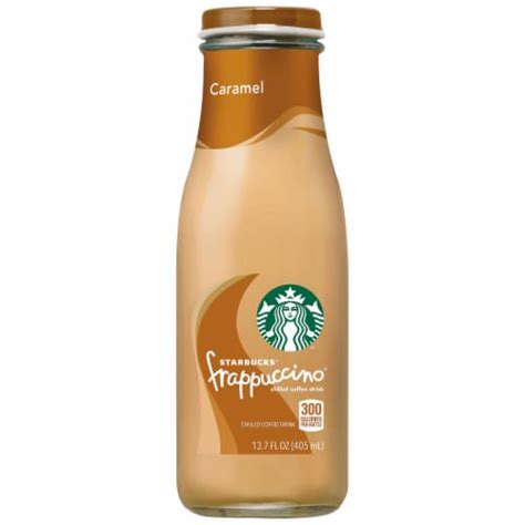 Starbucks Frappuccino Caramel Iced Coffee Drink 137 Fl Oz Kroger