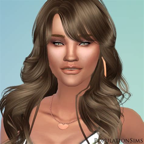 Sims 4 Caliente Keisha Strauss By Populationsims