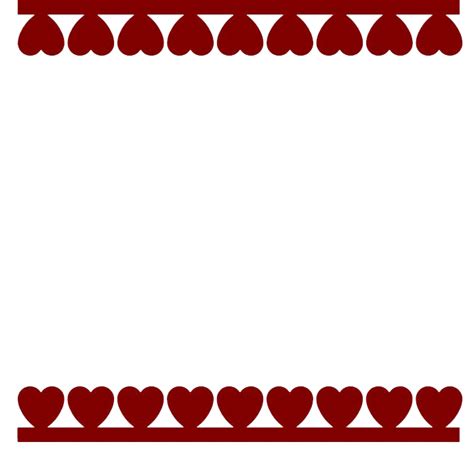 Valentines Day Border Png File Png All
