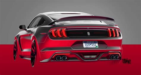 Ford Mustang Shelby Gt500 Designer Discusses His Influential Sketch