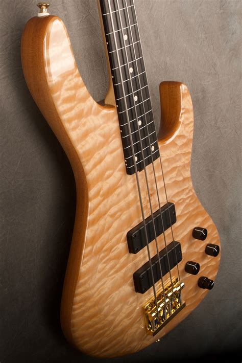 Match your colour to your style. #8365 Natural 4-24 Lined Fretless Modern 4-String Bass ...
